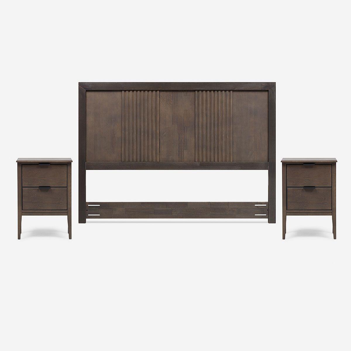 Cama Europea Classique+ 2 Plazas BD + Set Muebles Marco Soho-4