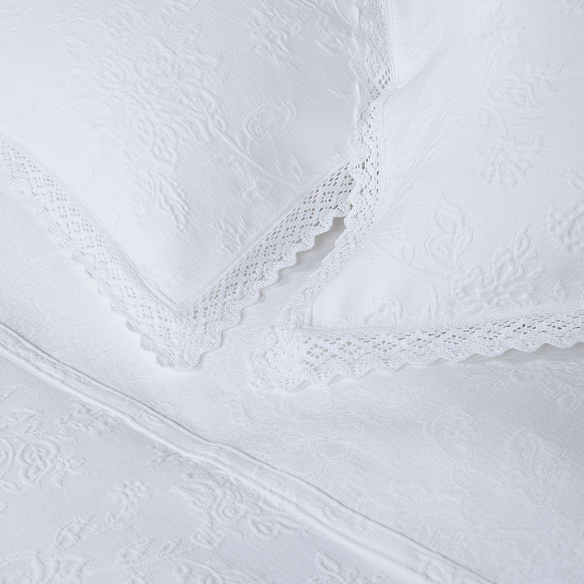 Colcha Algodón Denver Blanco Súper King-2