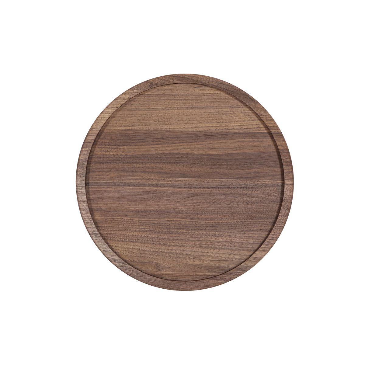 Mesa Lateral Rosen Liberty 50 x 50 cm Nogal-4