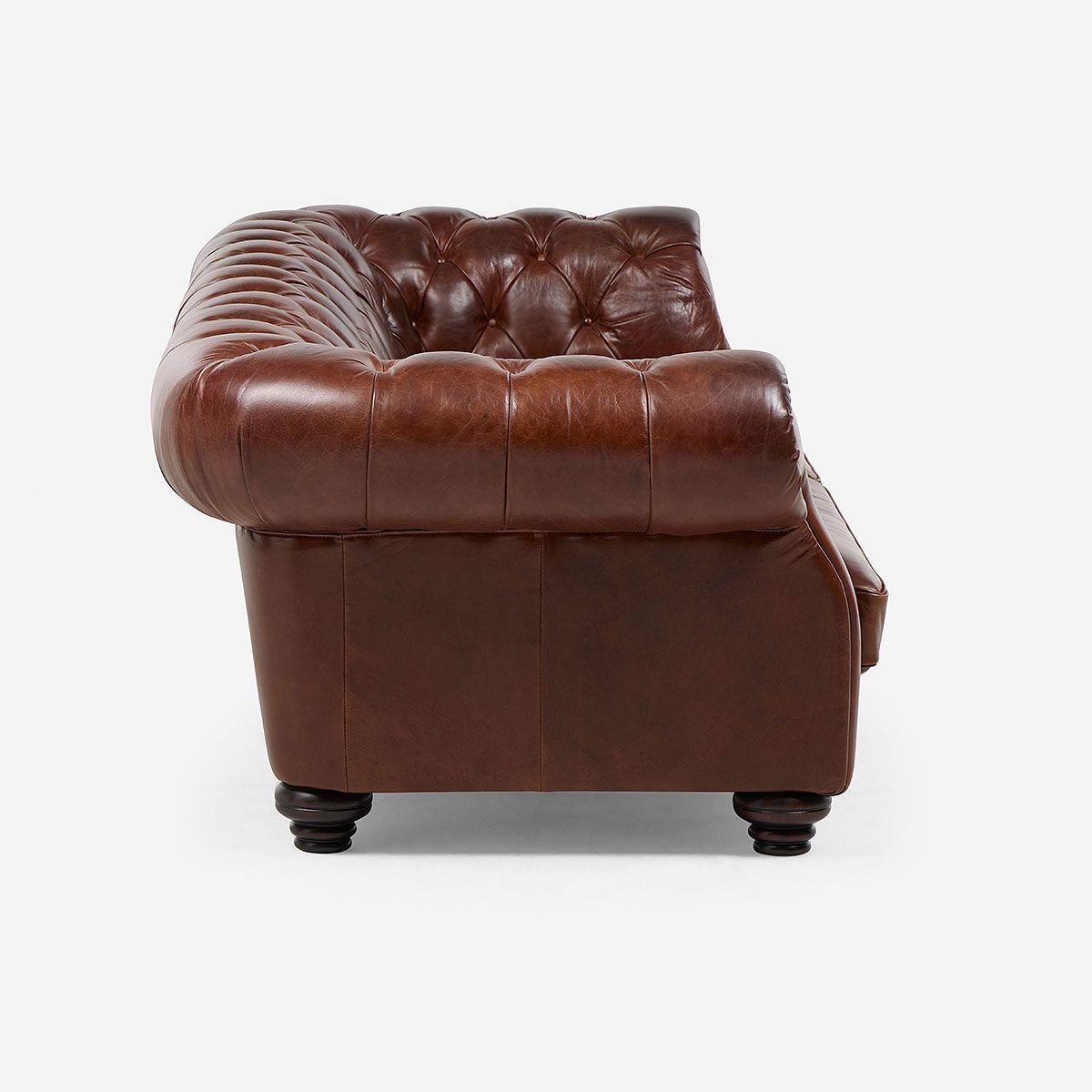 Sofá Chesterfield II 3.5 Cuerpos Cuero-2