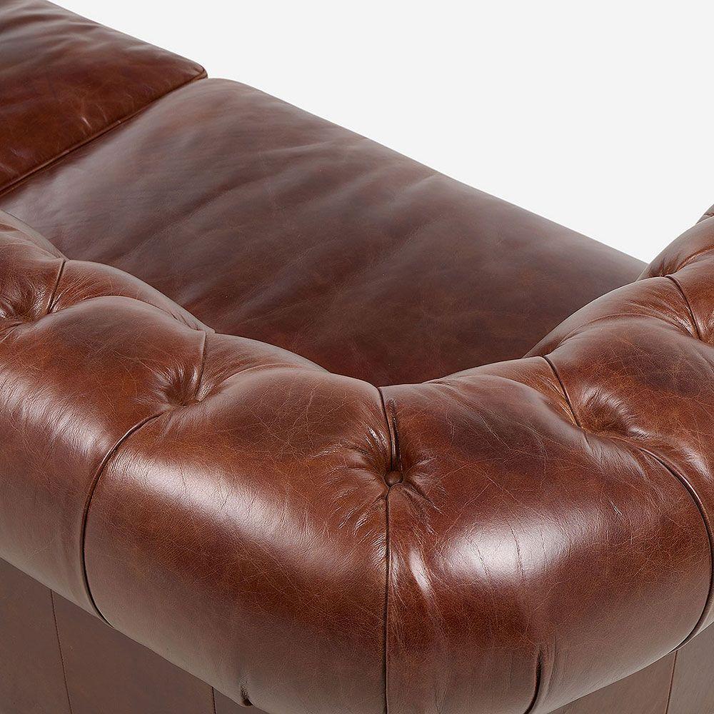 Sofá Chesterfield II 3.5 Cuerpos Cuero-5
