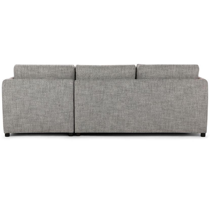 Sofá Seccional Cama Rosen Derecho Noah Tela Gris-6