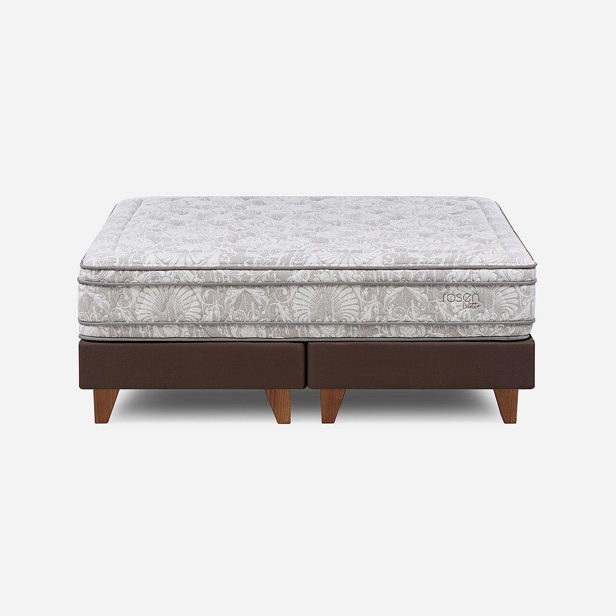 Cama Europea Rosen Diletto 2 Plazas 150 x 200 cm-1