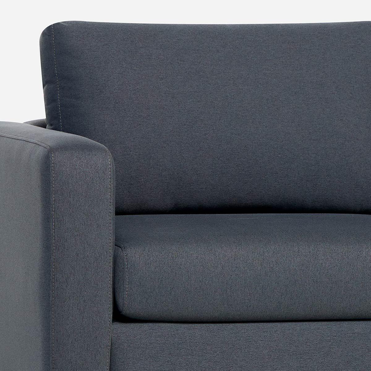 Sofá Cama Rosen Murano Tela Grafito-4