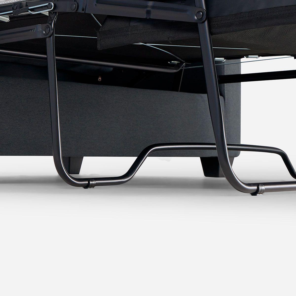 Sofá Cama Rosen Murano Tela Grafito-5