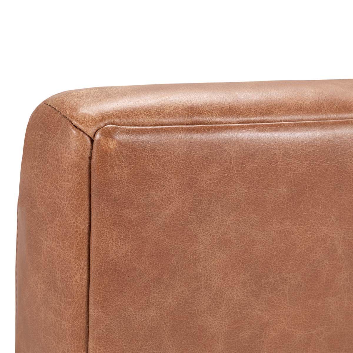 Poltrona Rosen Timber Cuero Camel-5