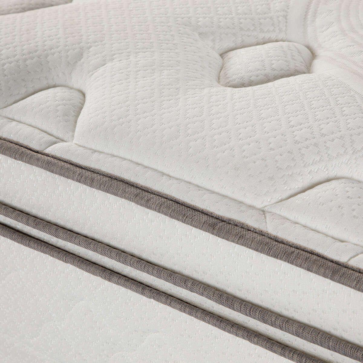 Cama Europea Classique+ King + Respaldo New Bennet Denim-5