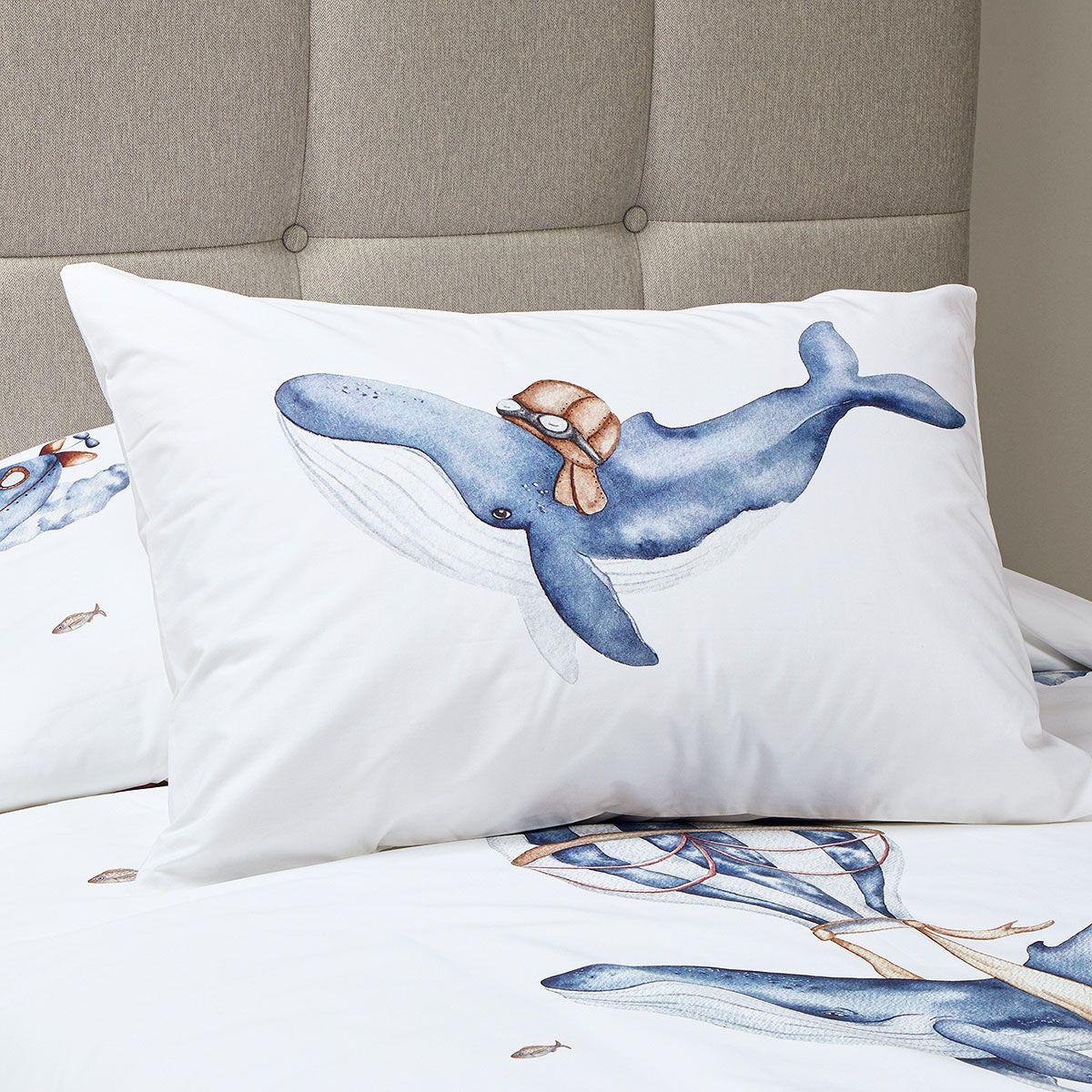 Funda de Plumón Ballenas 1.5 Plazas-2