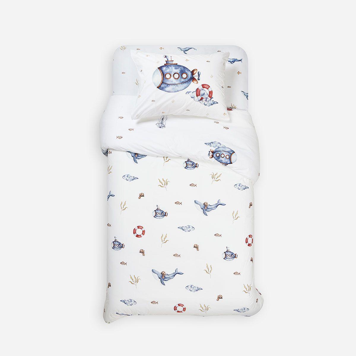 Funda de Plumón Ballenas 1.5 Plazas-5