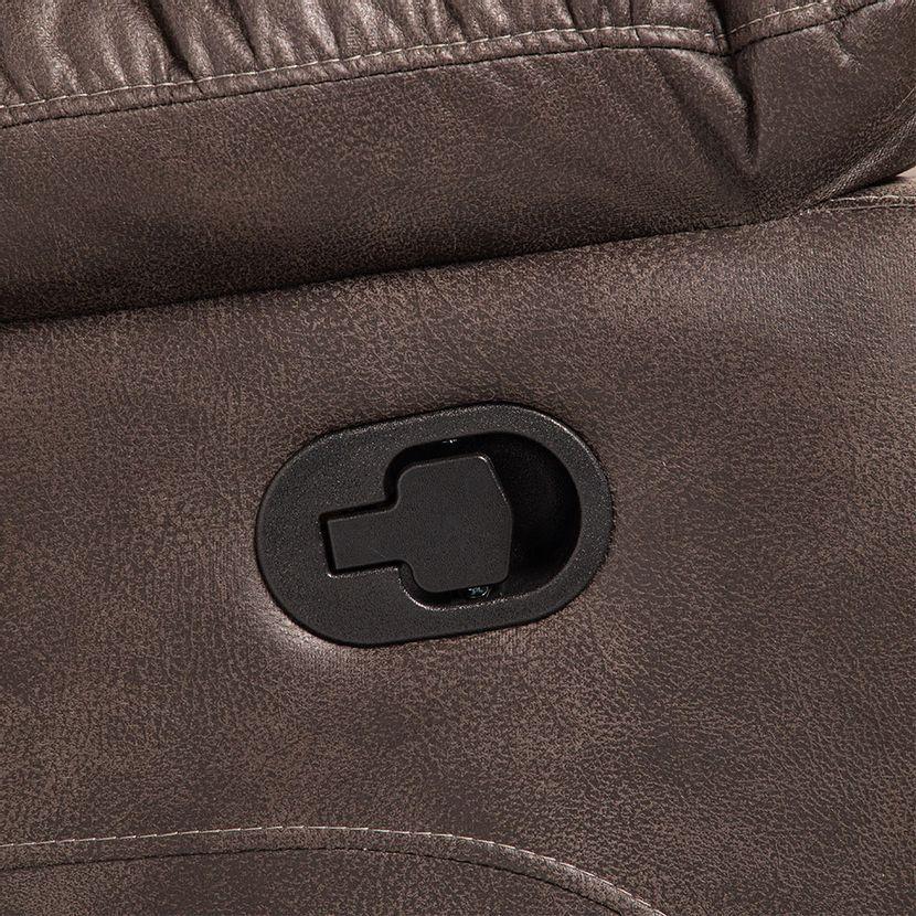 Sofá Reclinable Rosen Bucarest Manual 2 Cuerpos Tela Café-5