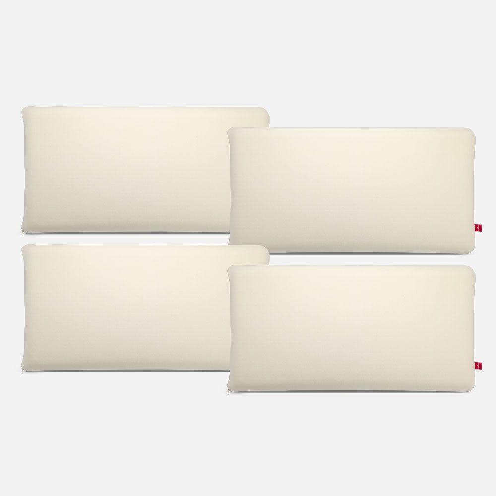Set 4 Almohadas Rosen Memory Max Basic King 42x80cm-2