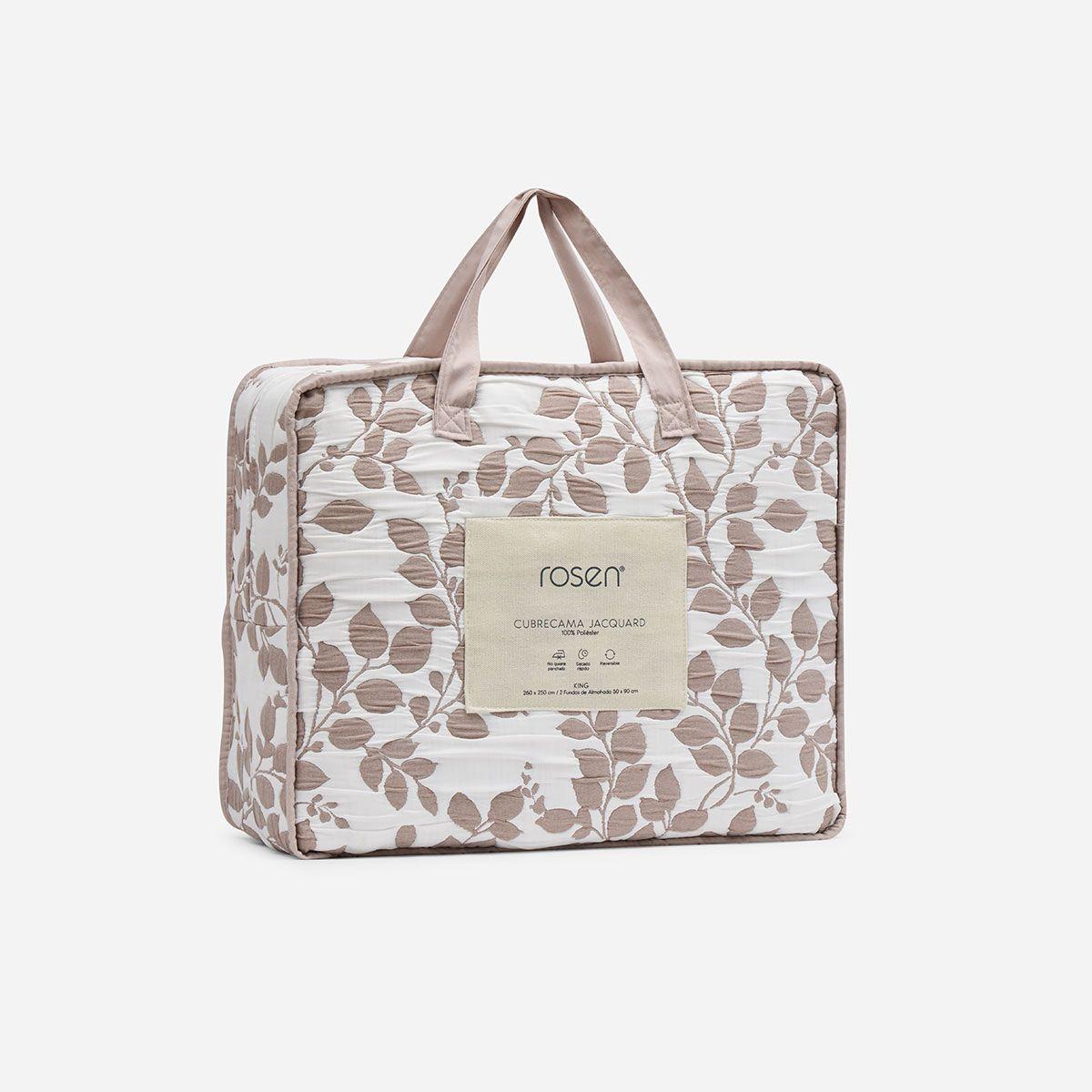 Cobertor Jacquard Dalia Super King-4