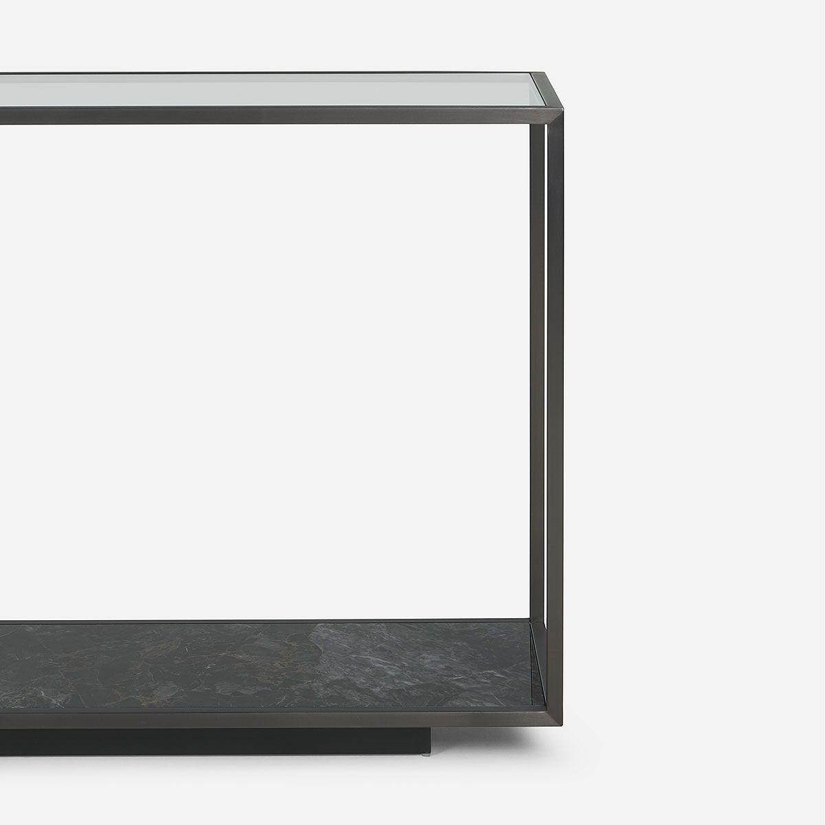 Mesa Arrimo Gretta 140 x 35 cm Negro-2