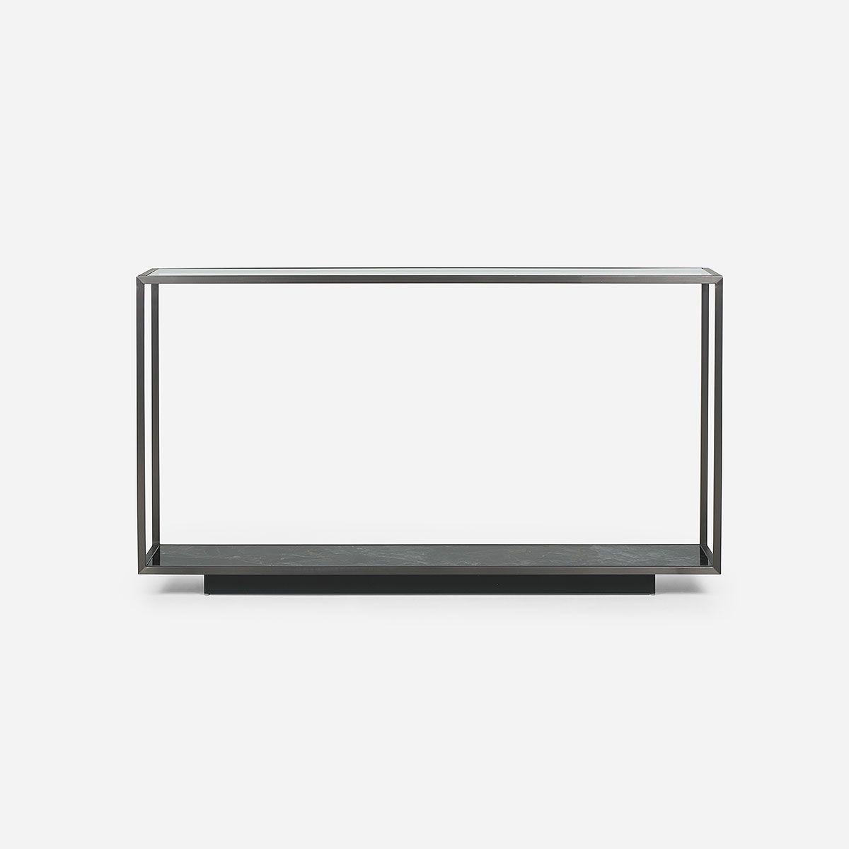 Mesa Arrimo Gretta 140 x 35 cm Negro-3