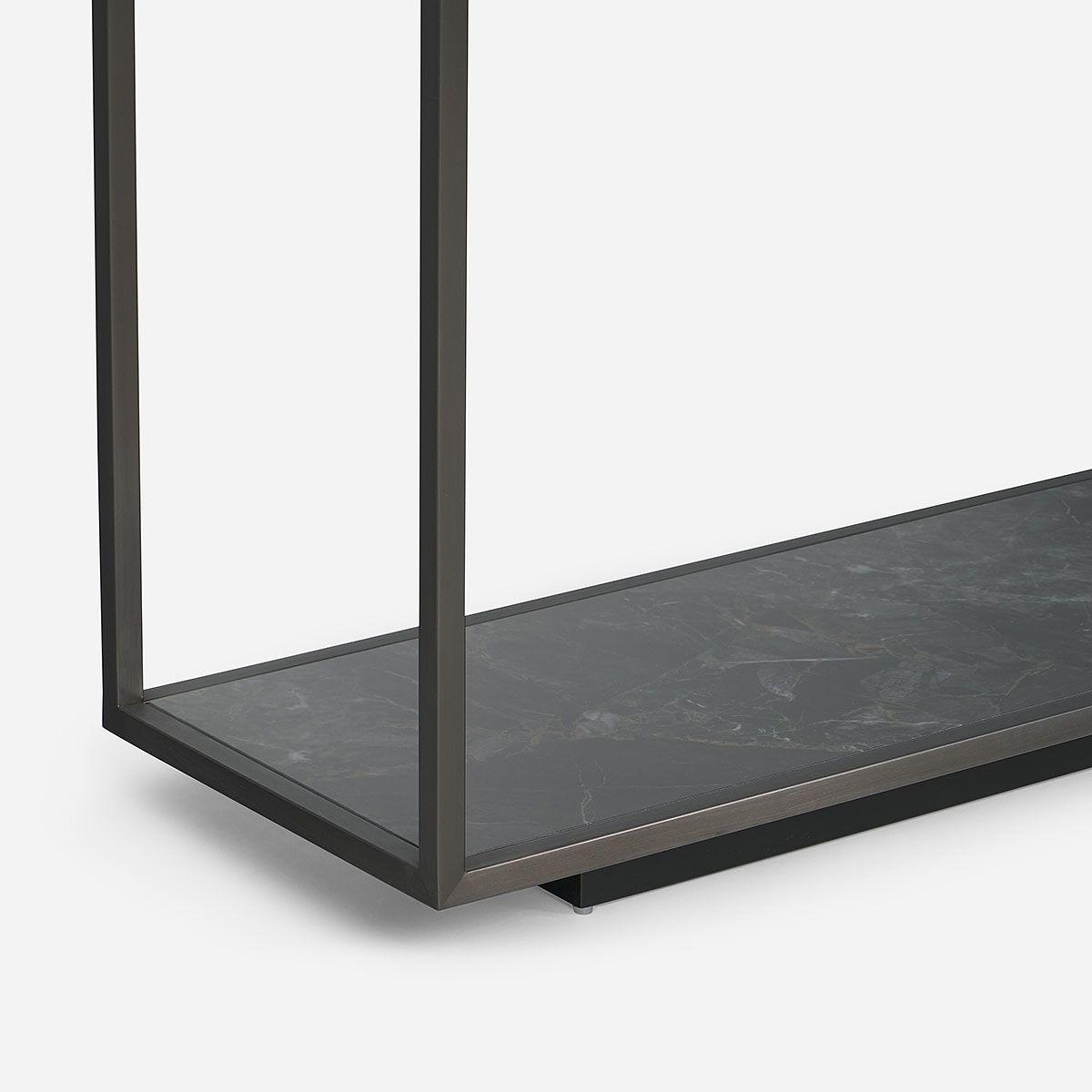 Mesa Arrimo Gretta 140 x 35 cm Negro-4