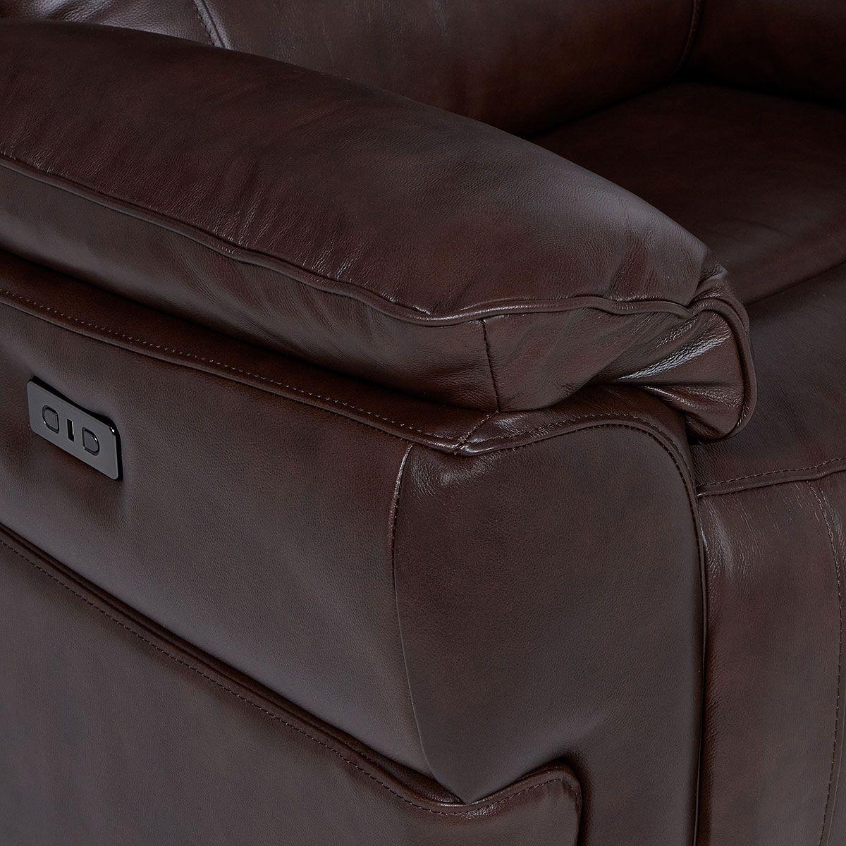 Bergere Rosen Jeff Eléctrico Cuero Marrón-5