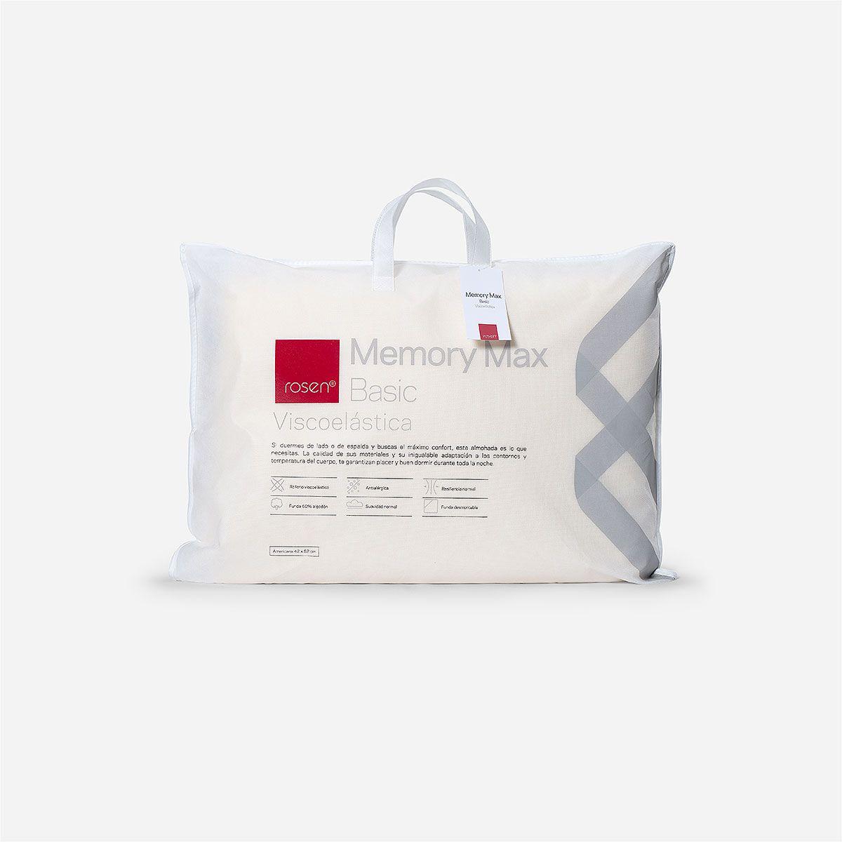 Almohada Rosen Viscoelástica Memory Max Basic Americana-0