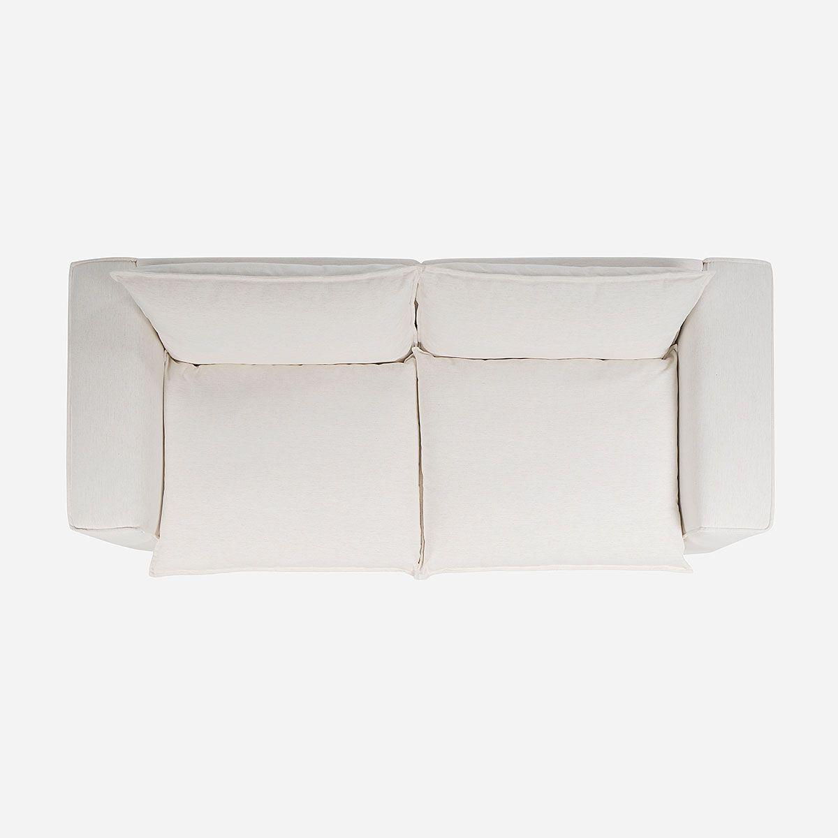 Sofá Modular Tizimin Tela Crudo Talla S-2
