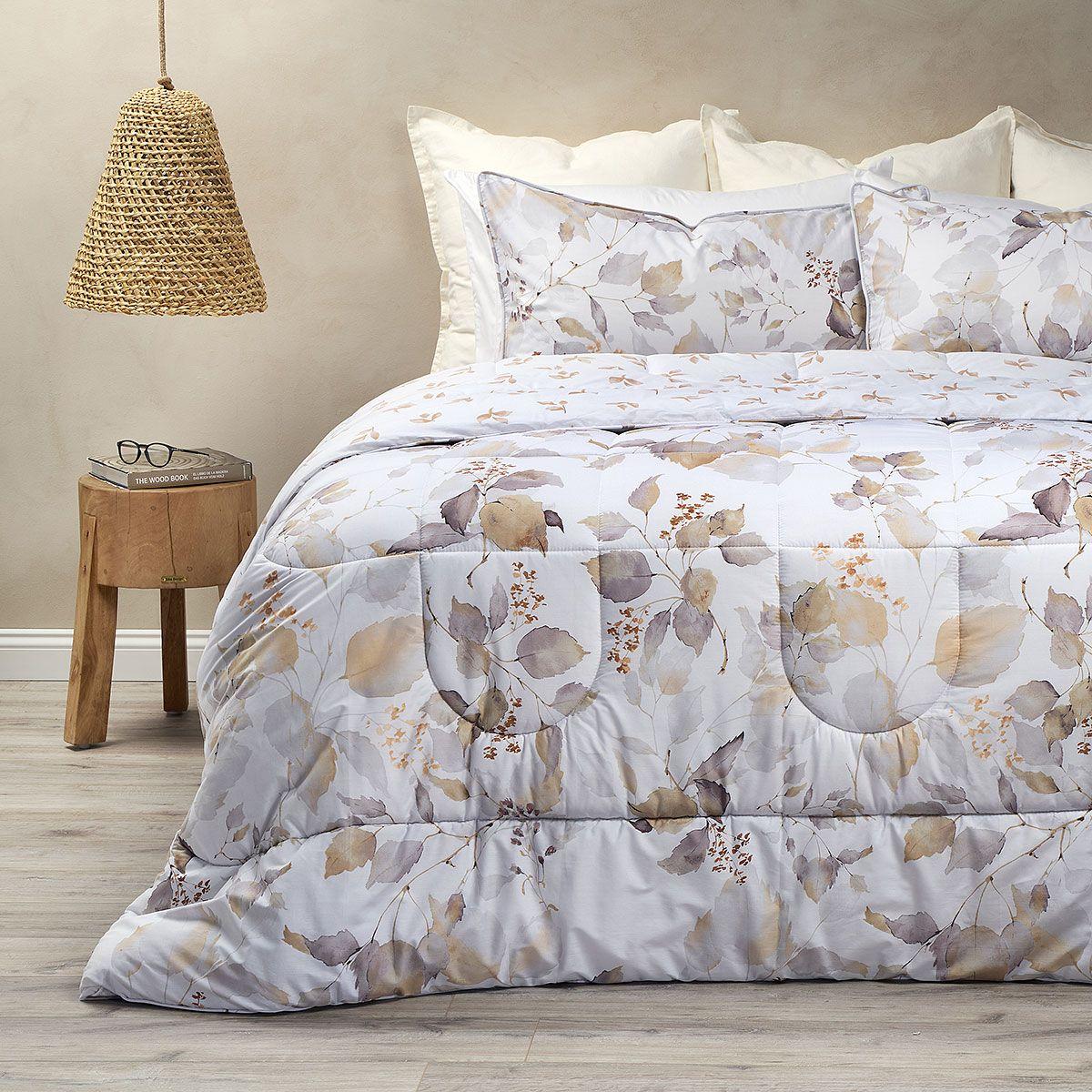 Plumón Reversible Algodón Mallorca King-2