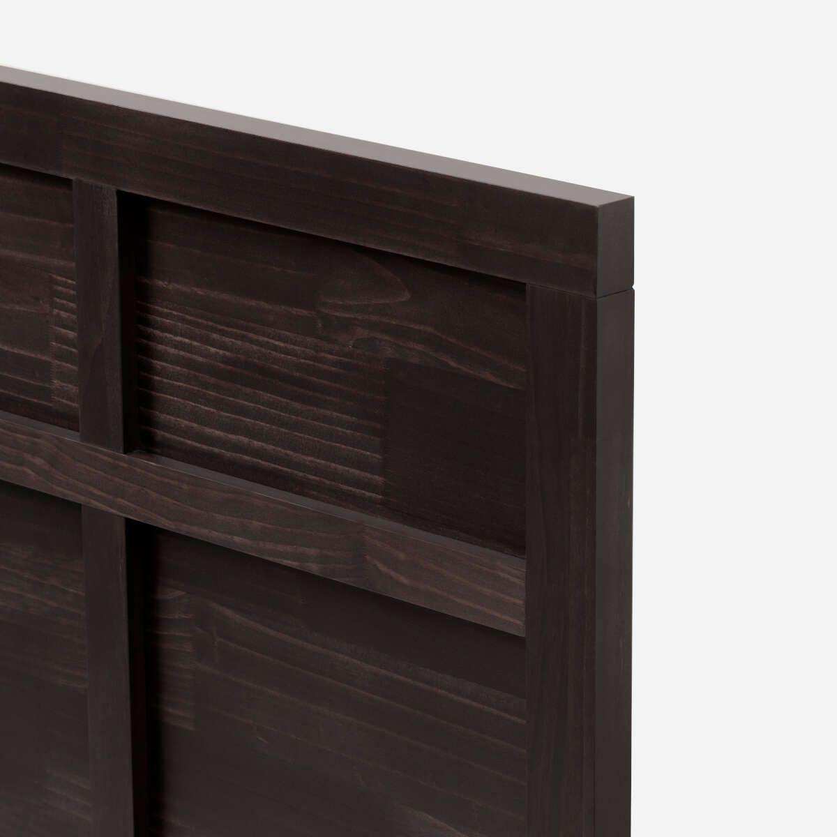 Cama Pratta 1 Plazas + Muebles Robin Chocolate-4