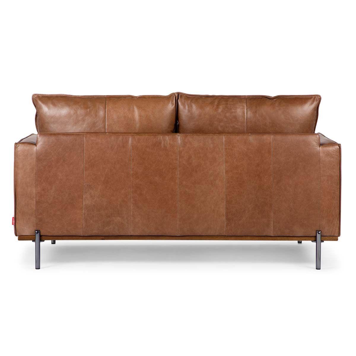 Sofá Rosen Westwood 2 Cuerpos Cuero Camel-6