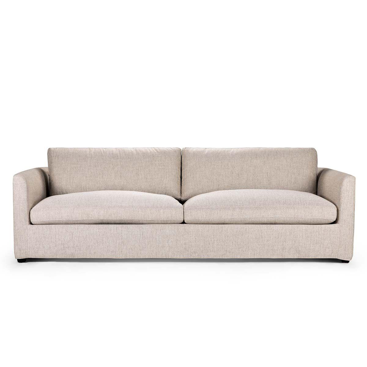 Sofá Rosen Fessart 4 Cuerpos Tela Crema-0