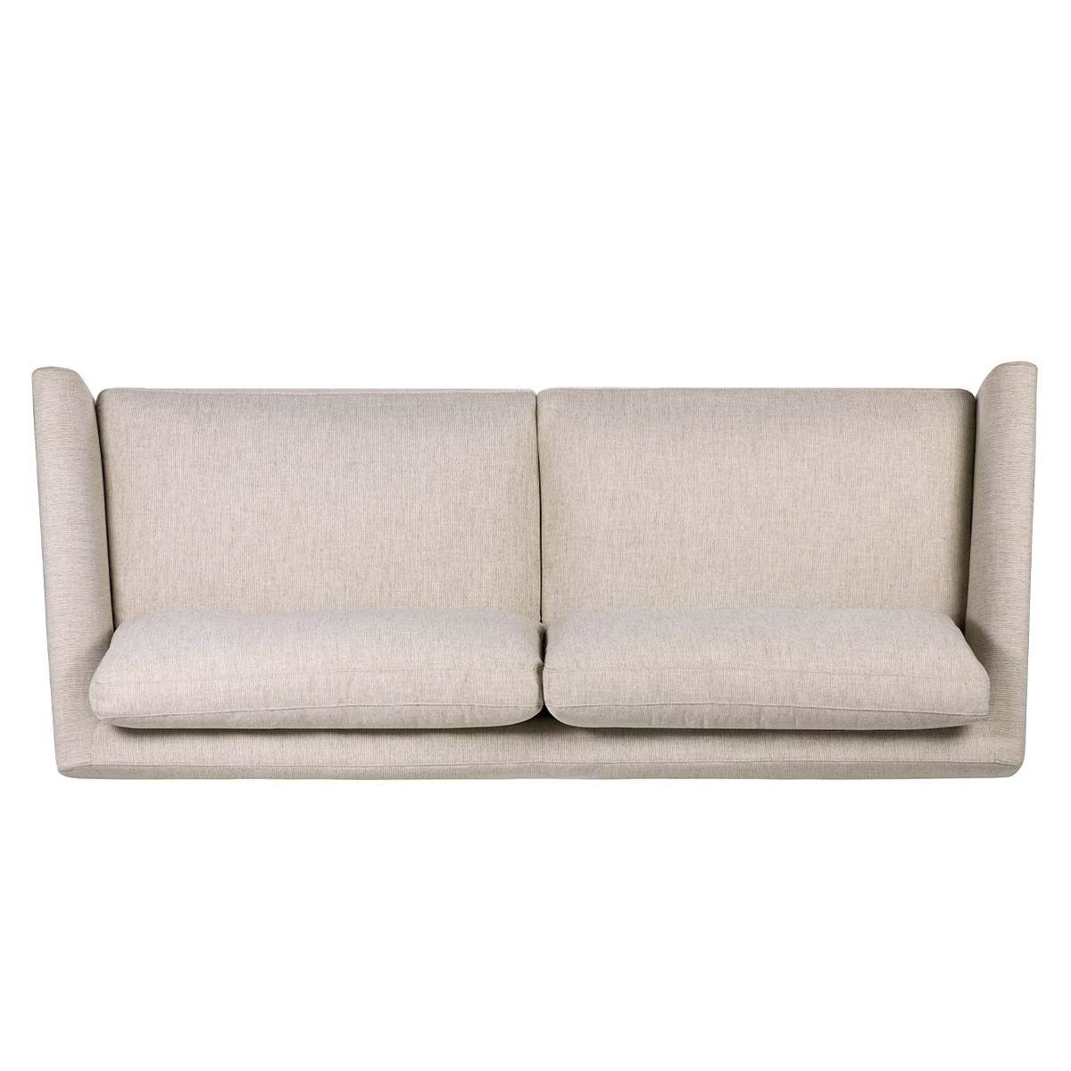 Sofá Rosen Fessart 4 Cuerpos Tela Crema-3