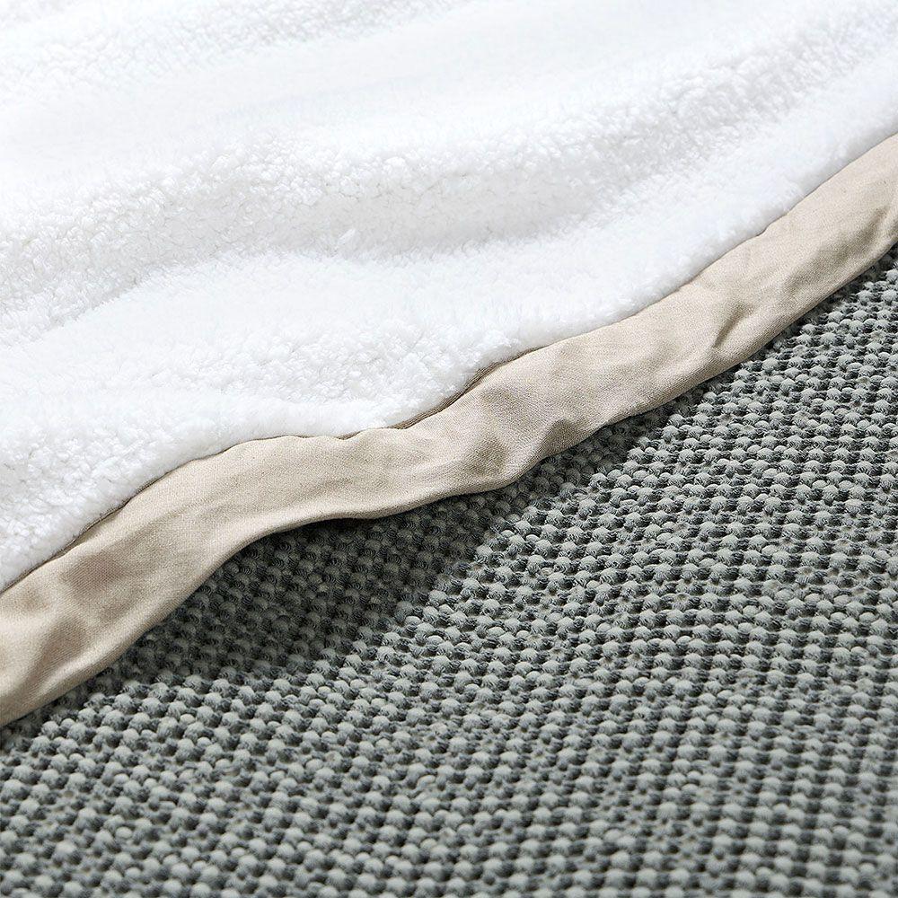 Cobertor Favo Cozy Dark Olive 1.5 Plazas-3