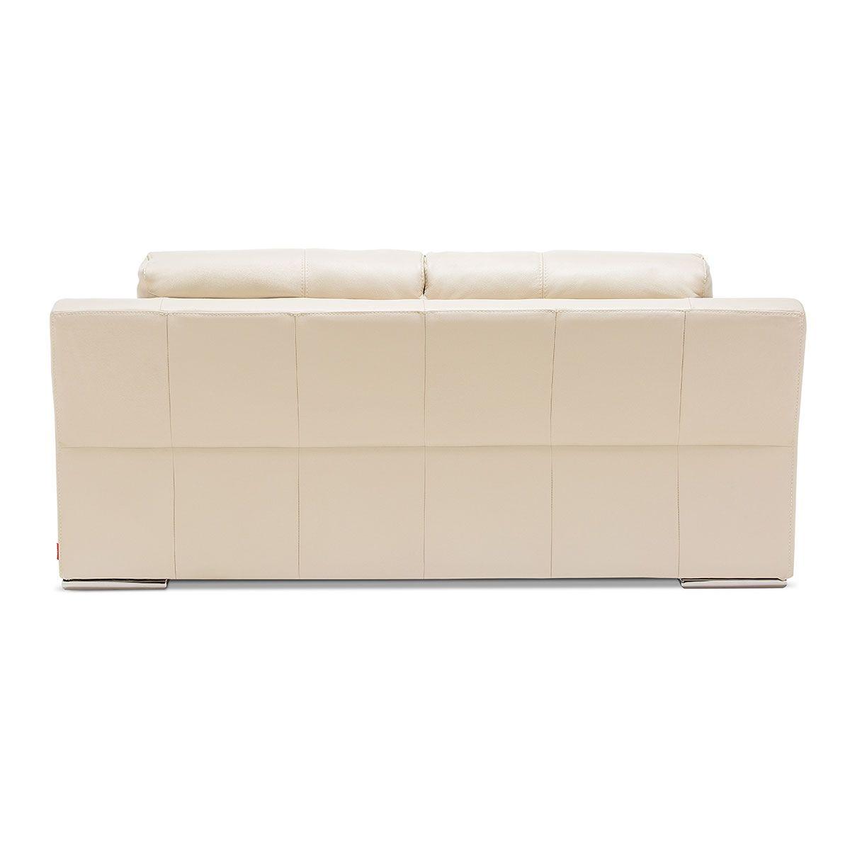 Sofá Rosen 5037 2 Cuerpos Cuero Beige-4