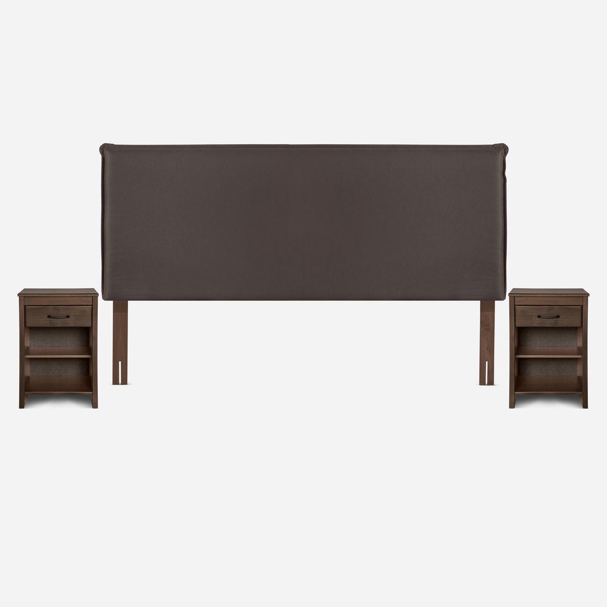 Cama Europea Rosen Classique+ King + Muebles Maurice-2