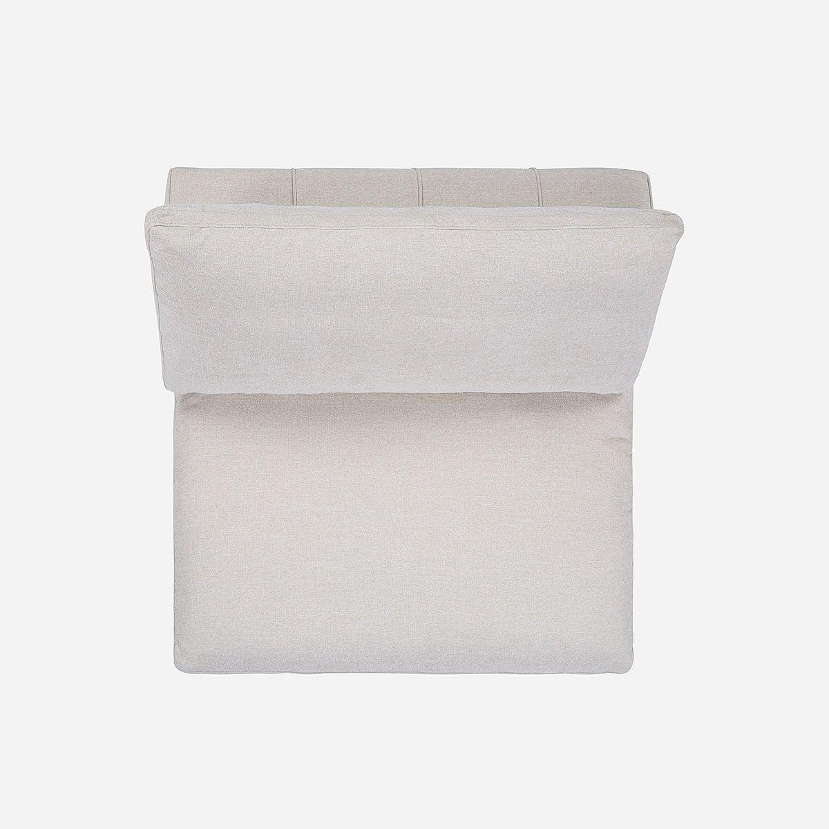 Butaca Dornie Tela Crudo-2