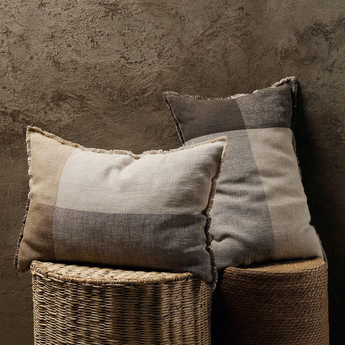 Funda de Cojín Brisa Gris 60X40 cm-3