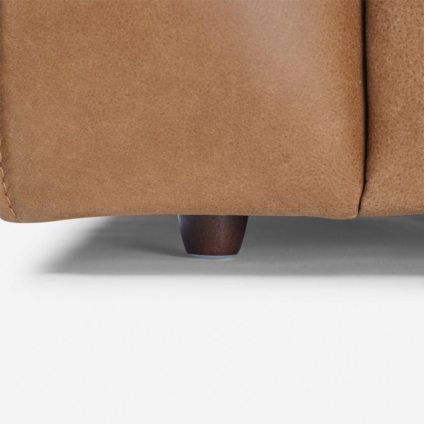 Sofá Rosen Hamar 3 Cuerpos Cuero Camel-5