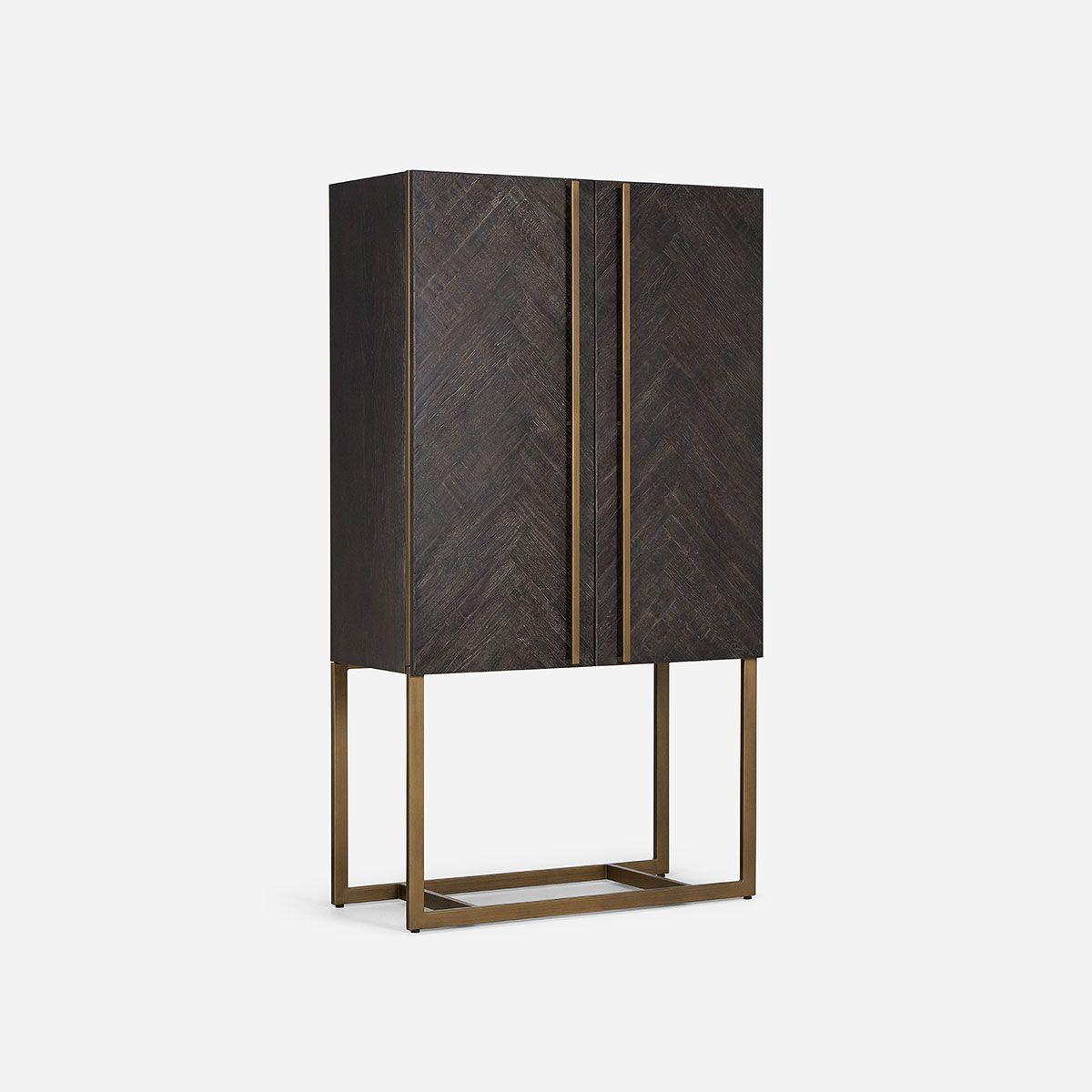 Estante Rosen Calway Marrón-0