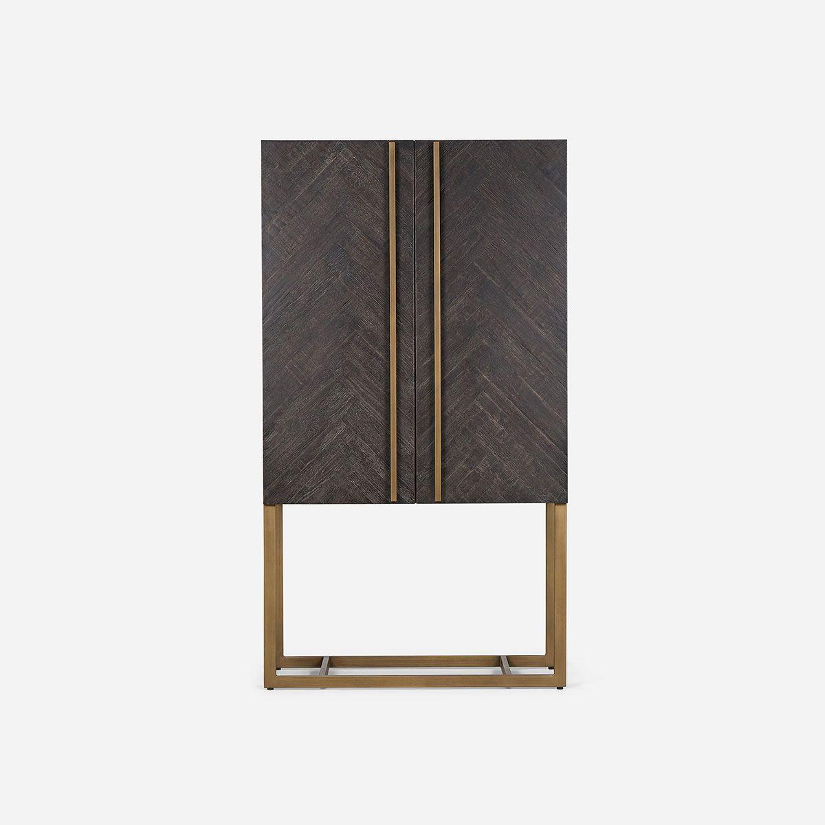 Estante Rosen Calway Marrón-2