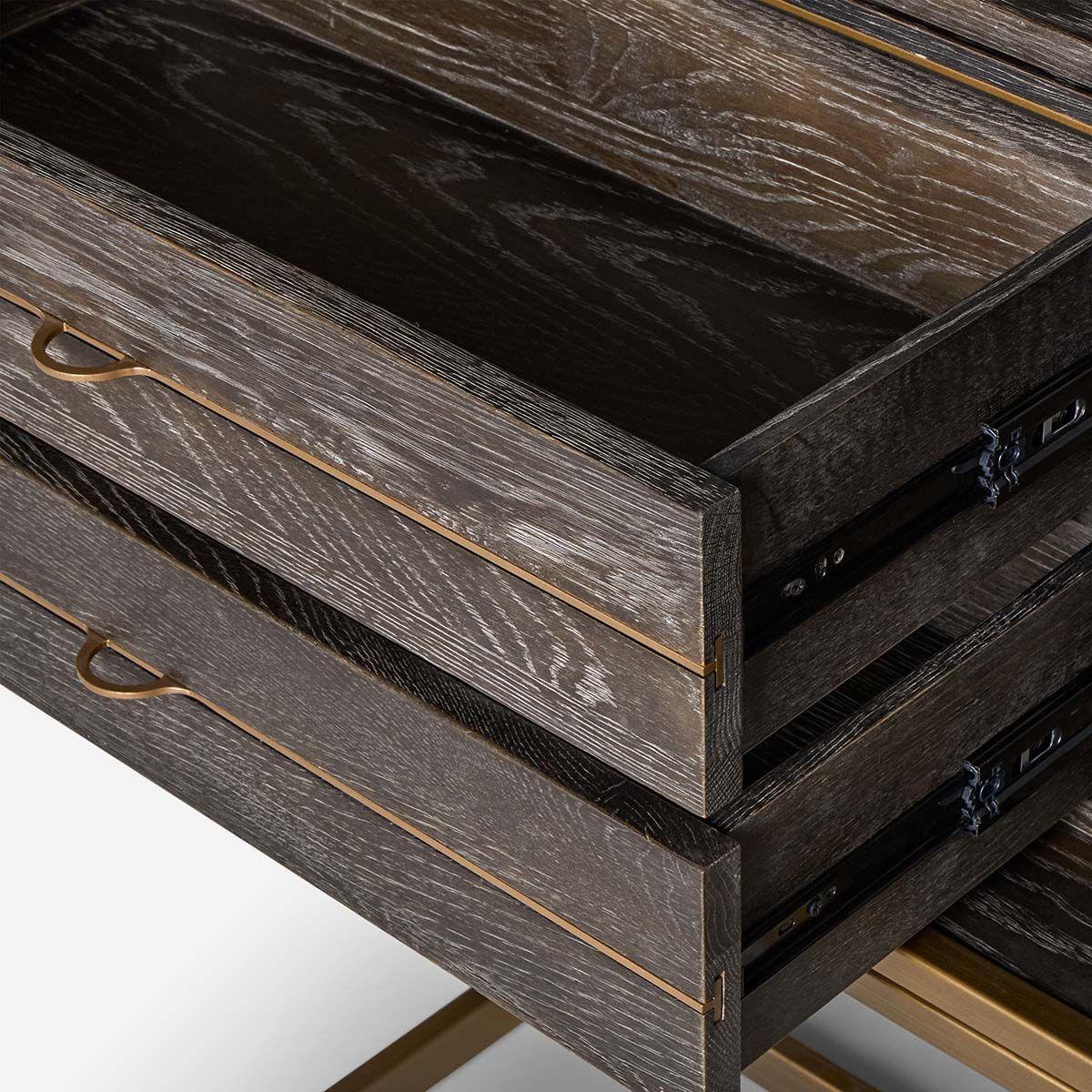 Estante Rosen Calway Marrón-3