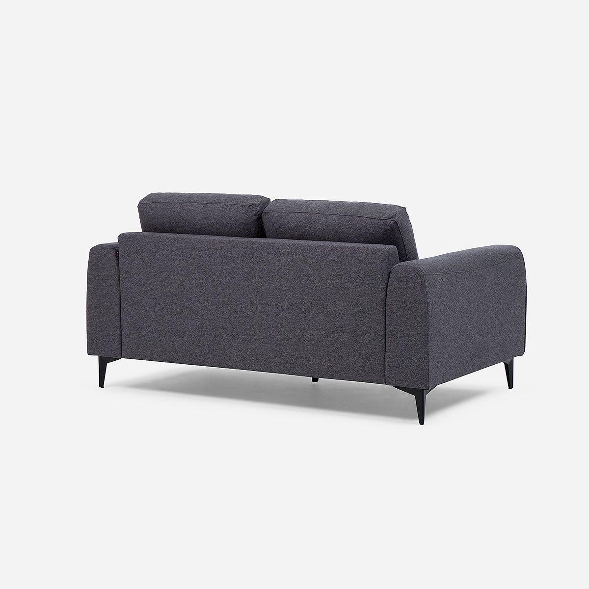 Sofá Padua 2 Cuerpos Color Grafito-3