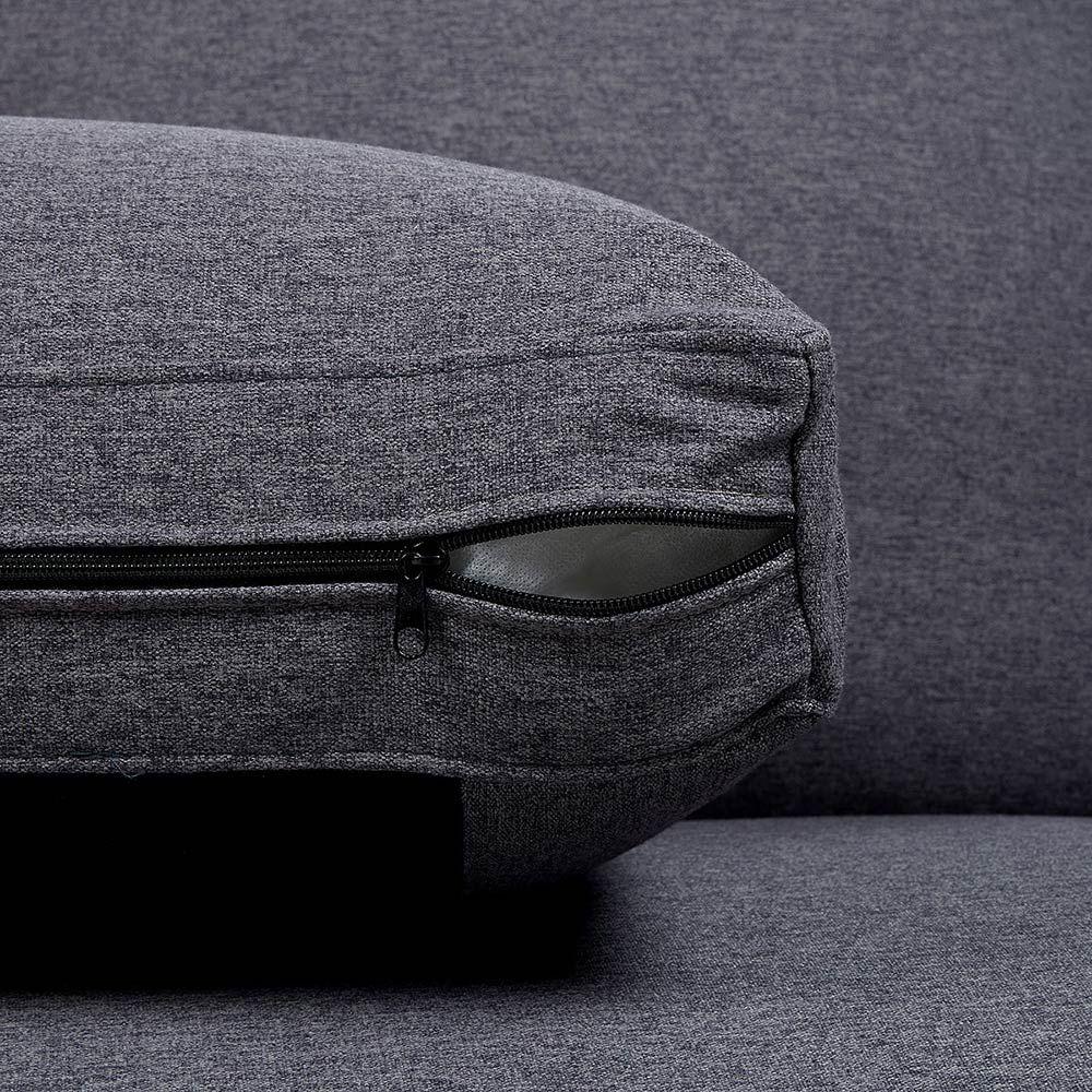 Sofá Padua 2 Cuerpos Color Grafito-6