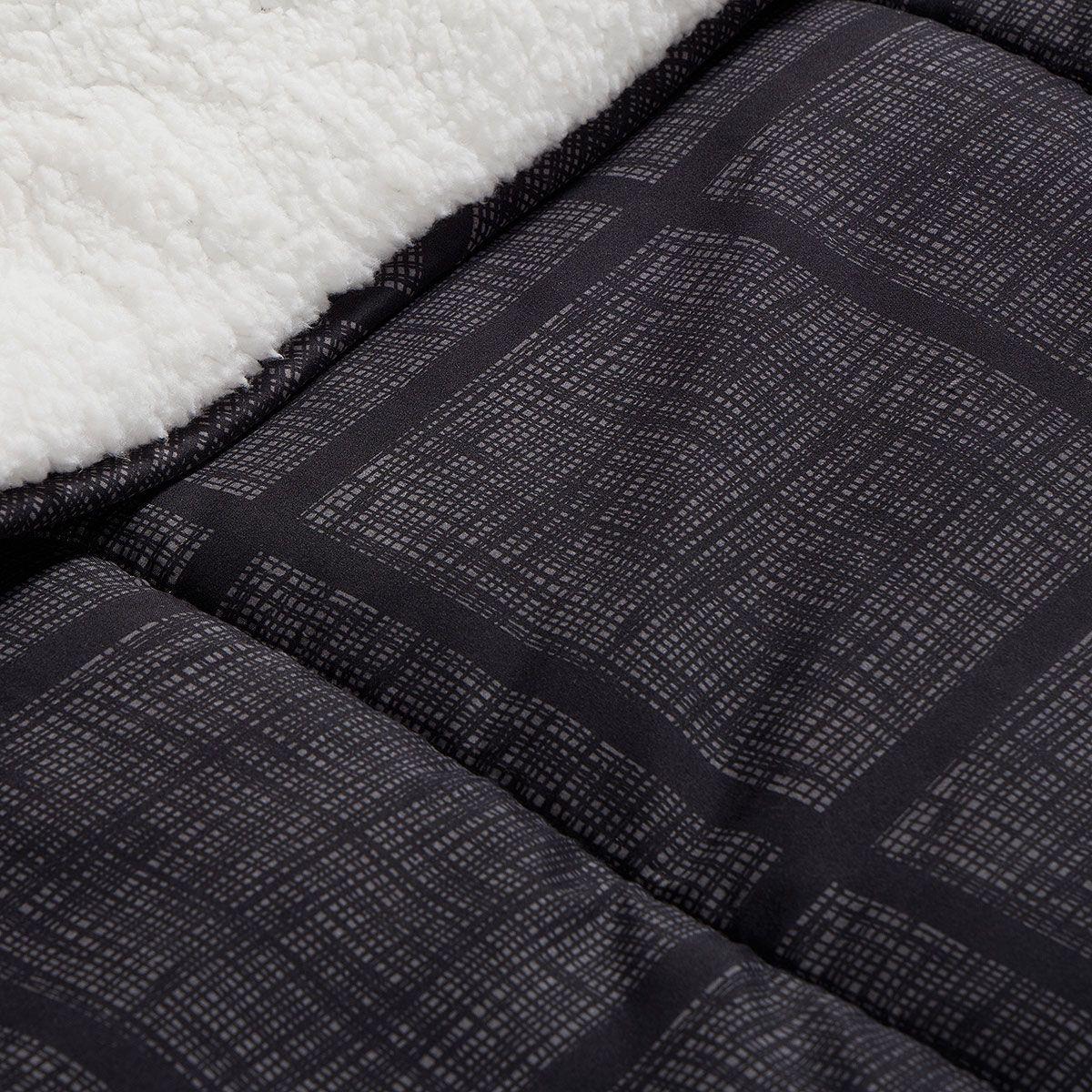 Plumón Alaska Sherpa Multi Black 2 Plazas-3