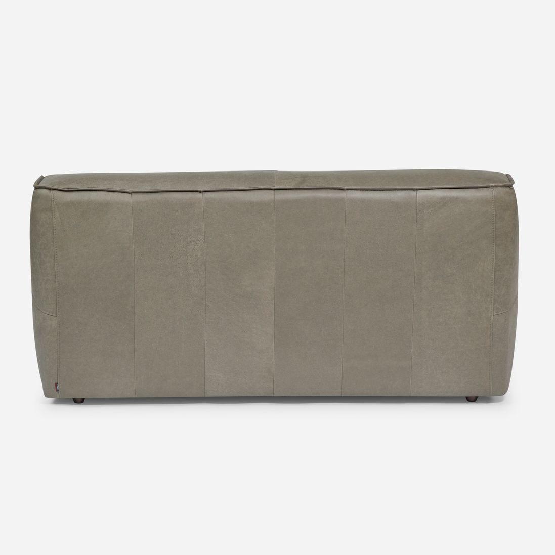 Sofá Rosen Hamar 3 Cuerpos Cuero Stone-3
