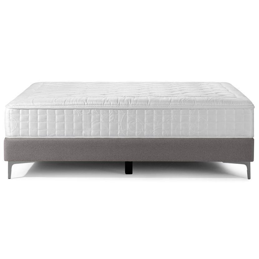Box Spring Rosen Pearl King 180 X 200 Cm Base Gris-3