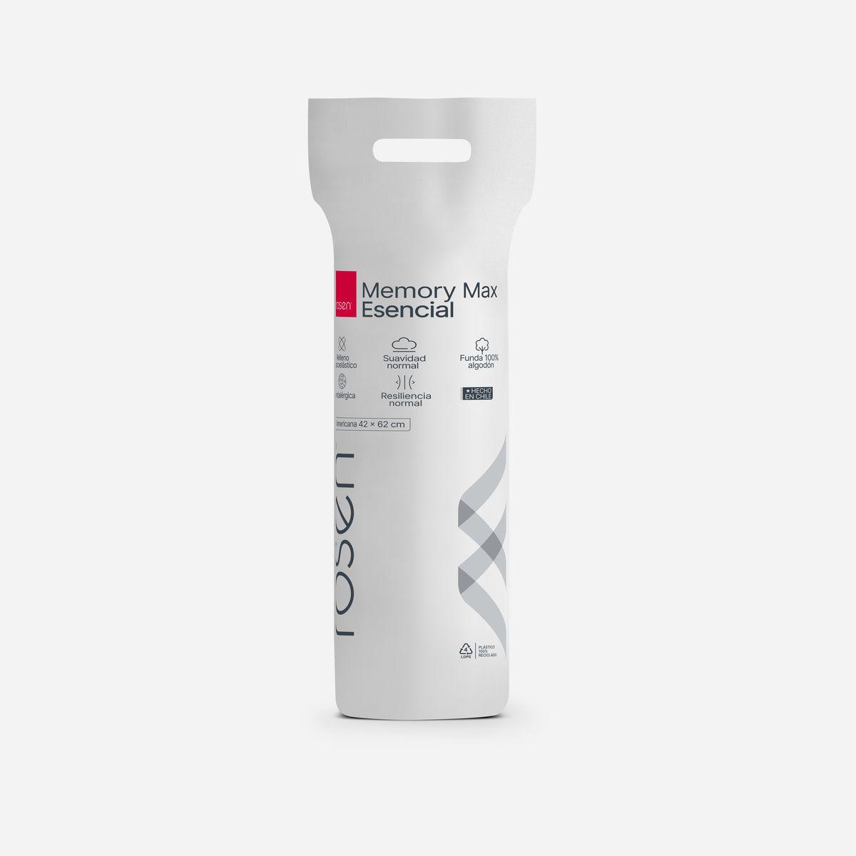 Almohada Viscoelástica Memory MaxEsencial Americana 42x62 cm-5