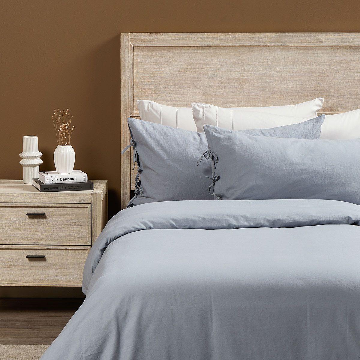 Funda de Plumón Pure Lino-Algodón Stone Super King-2