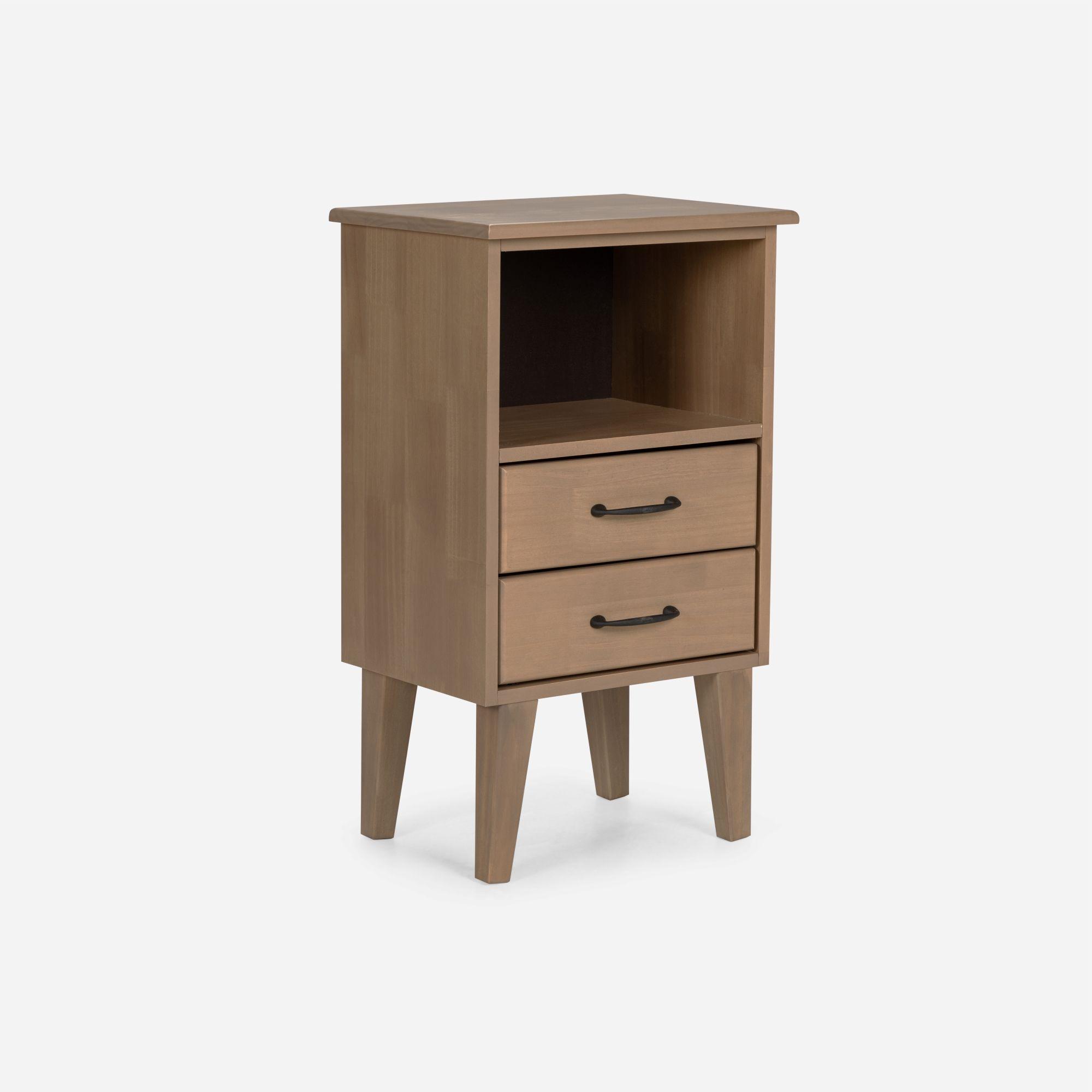 Cama Rosen Pratta 2 Plazas+Muebles Sicilia y Cómoda Harland-3