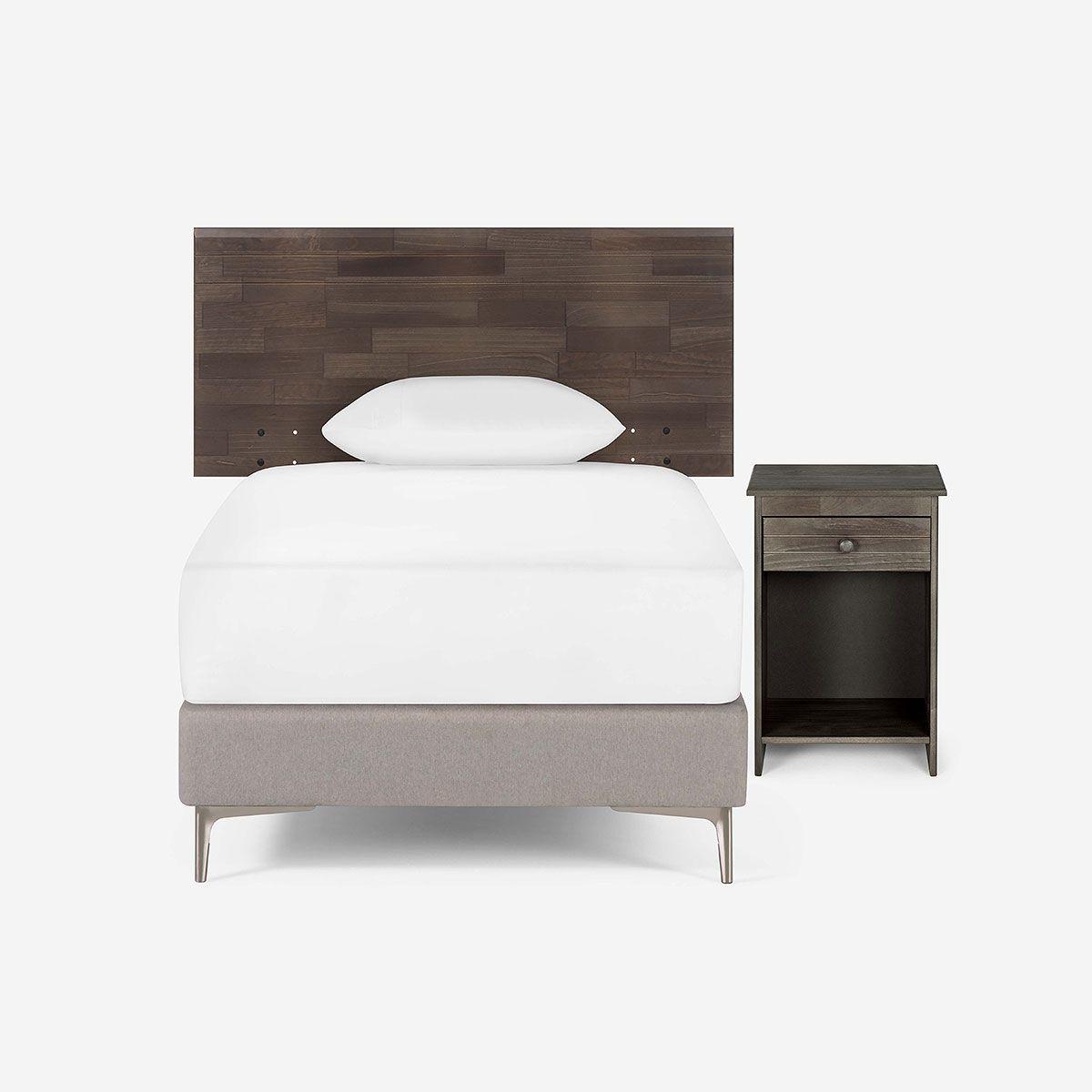 Set de Muebles Tabor II 1.5 Plazas Gris-0