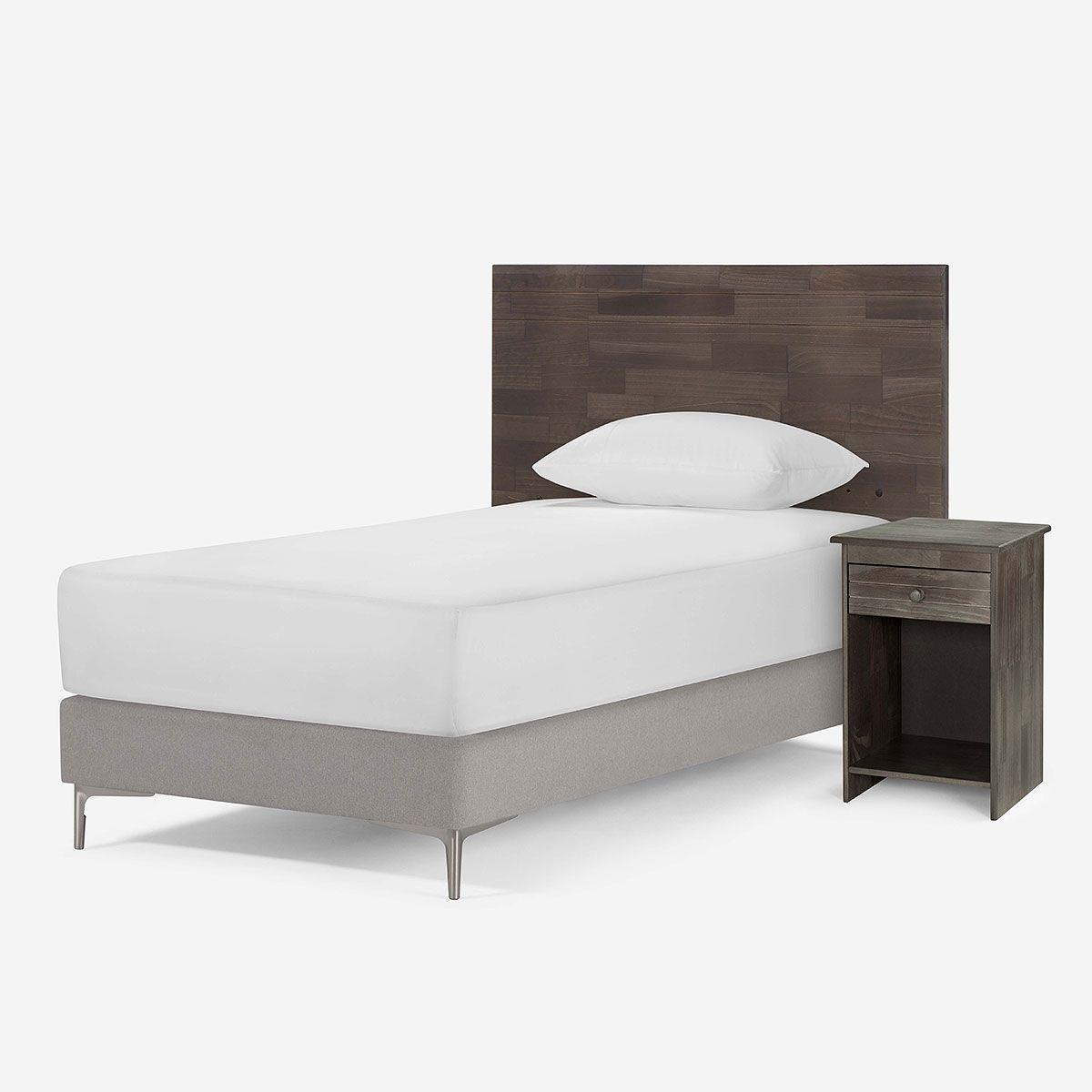 Set de Muebles Tabor II 1.5 Plazas Gris-2