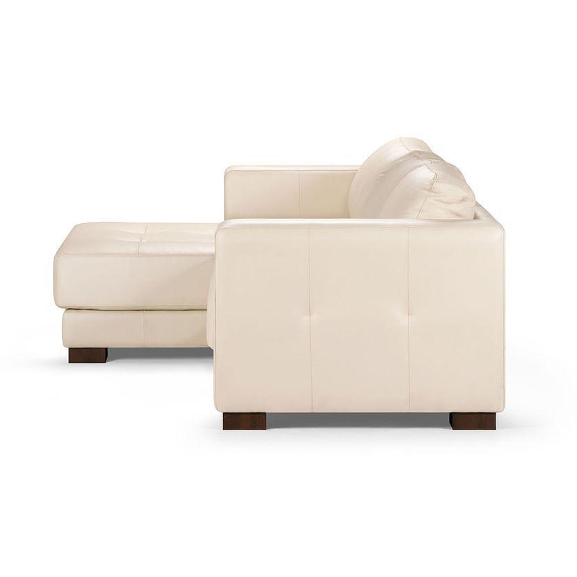 Sofá Seccional Rosen Copeland Izquierdo Cuero Ice-2