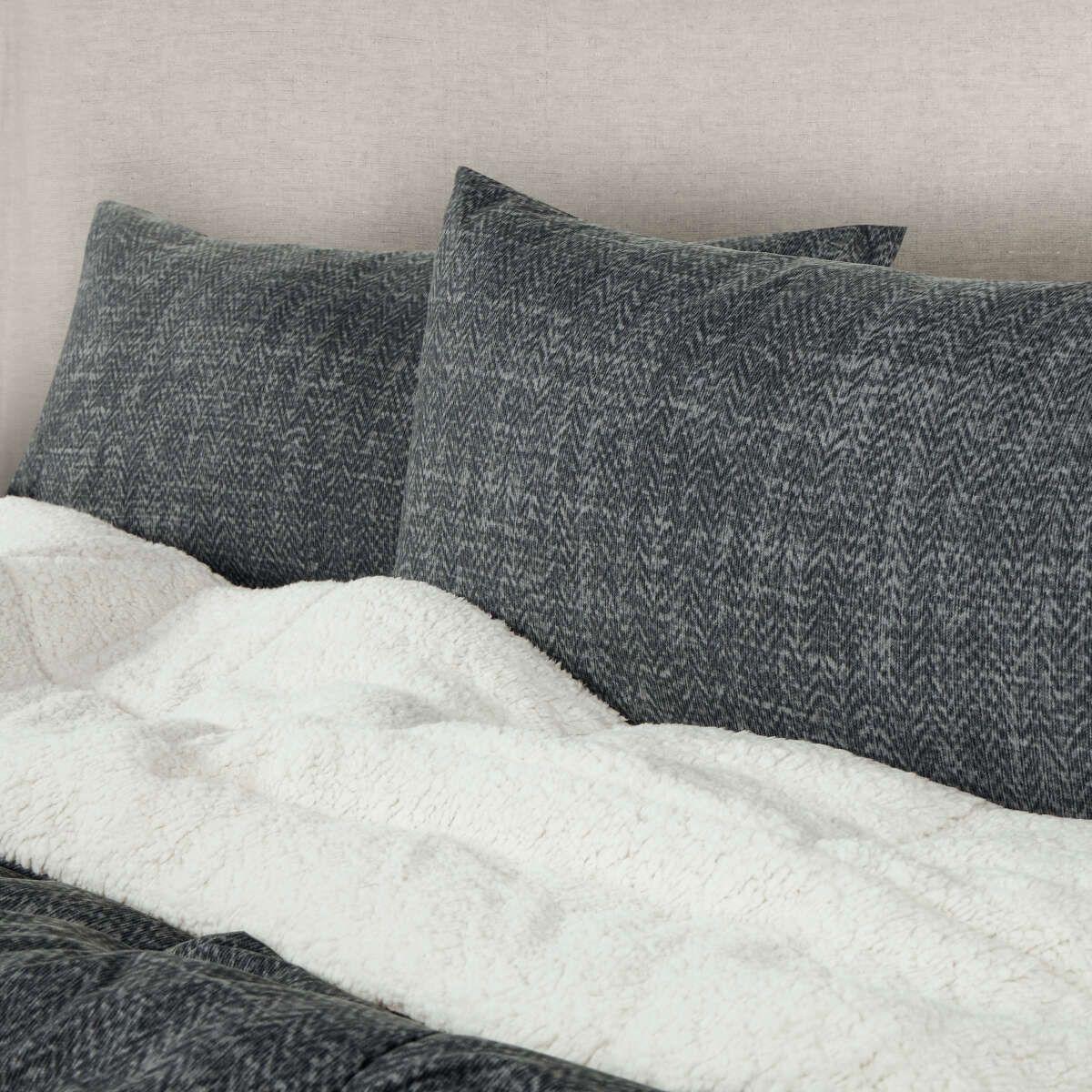 Plumón Alaska Sherpa Liso Navy Super King-2