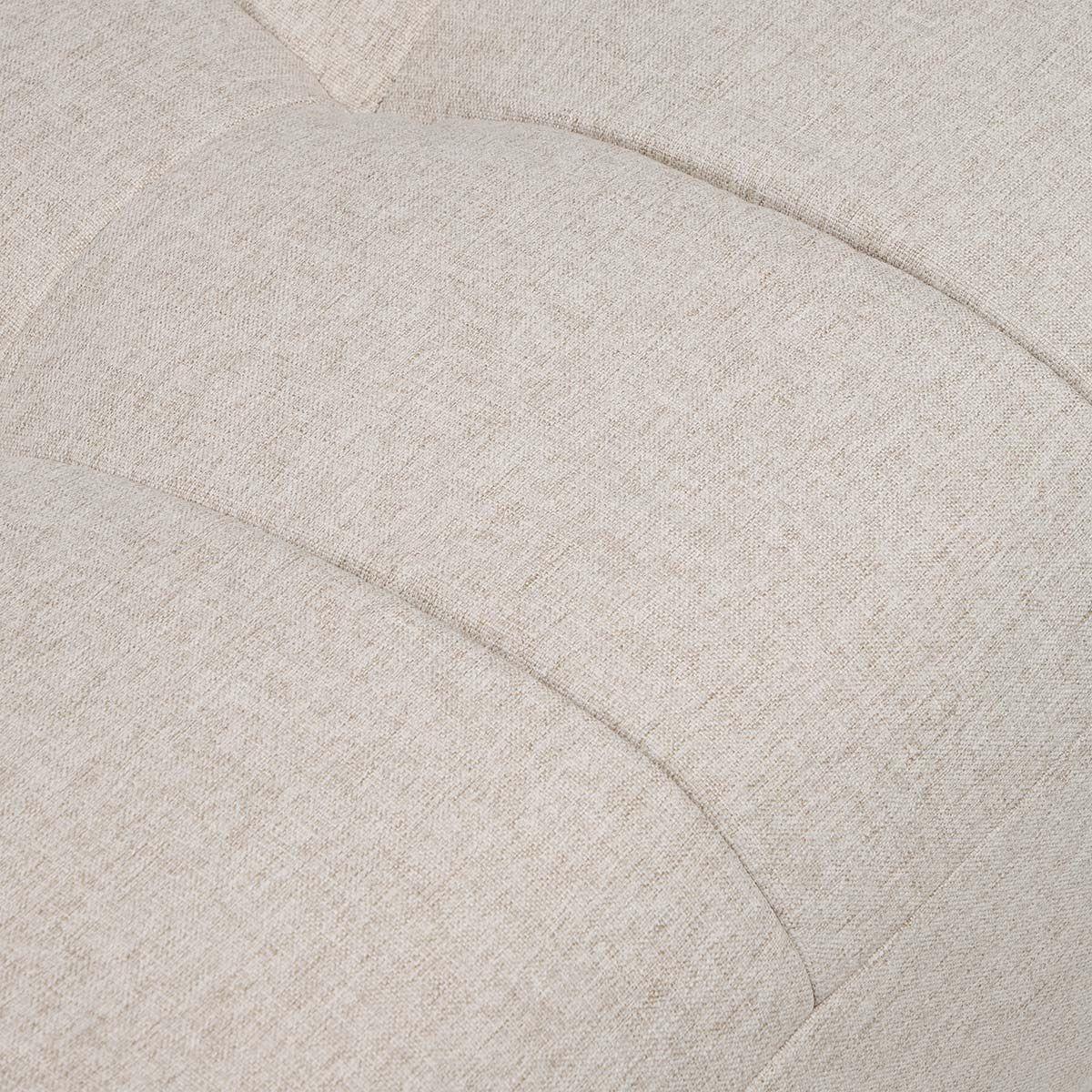 Sofá Milan 3 Cuerpos Tela Beige-7