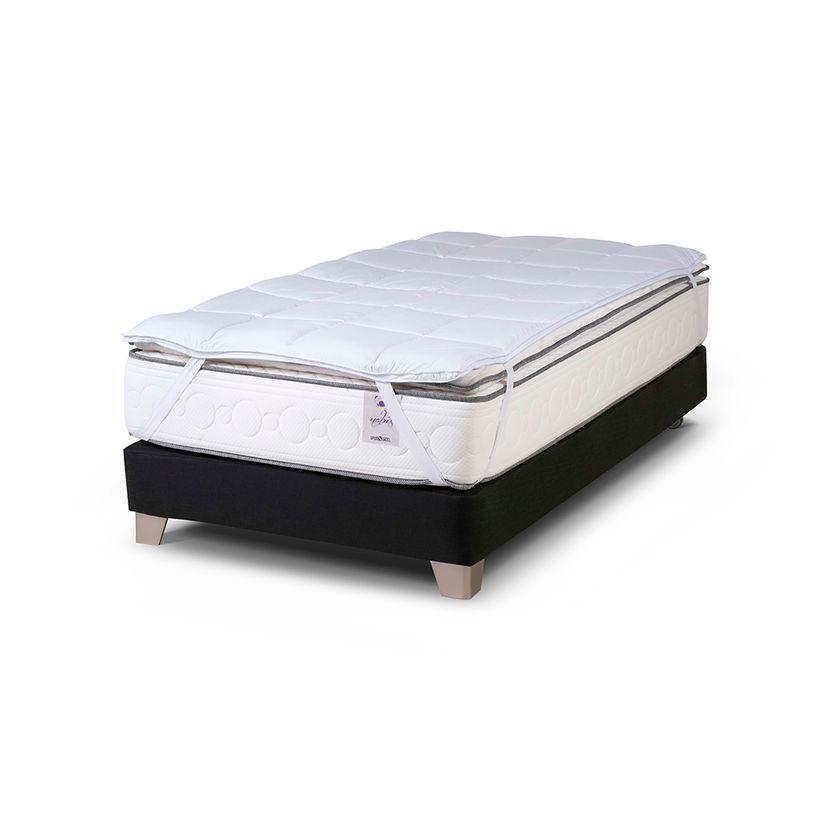 Topper Microfibra Rosen Hipoalérgenico 1 Plaza 90x200 cm-0